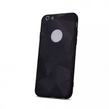 iLike Apple iPhone XR geometrické matné puzdro čierne
