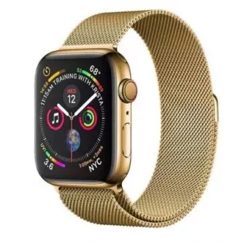iLike Apple Magnetic Strap Watch 7 45mm magnetický náramok zlatý