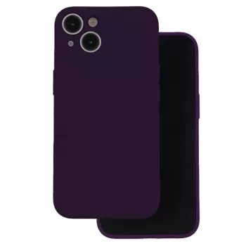 iLike Apple silikónové puzdro pre iPhone 16 6,1 palca Plum