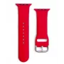iLike APS silikónový remienok pre Apple Watch Ultra / Series 8/7/6/5/4/3/2/SE (49/45/44/42mm) - červený