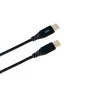 iLike Evelatus USB-C na USB-C nabíjací kábel CTT01 čierny 1m 60W