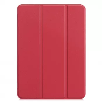 iLike Galaxy Tab A9 / A11 8.7 X110 Tri-Fold Eco-Leder stojanové puzdro koralovo ružová
