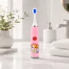 iLike Kids W3 elektrická zubná kefka (na batérie) +3 nástavce ružová