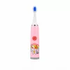 iLike Kids W3 elektrická zubná kefka (na batérie) +3 nástavce ružová