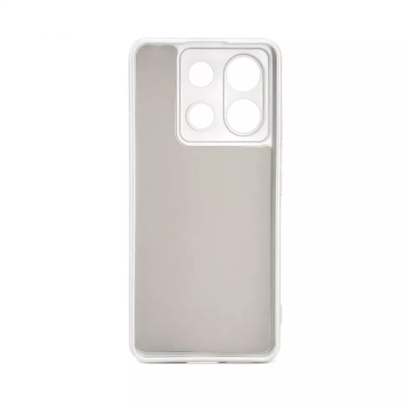 iLike Nano silikónové puzdro pre Xiaomi Poco X6, strieborné