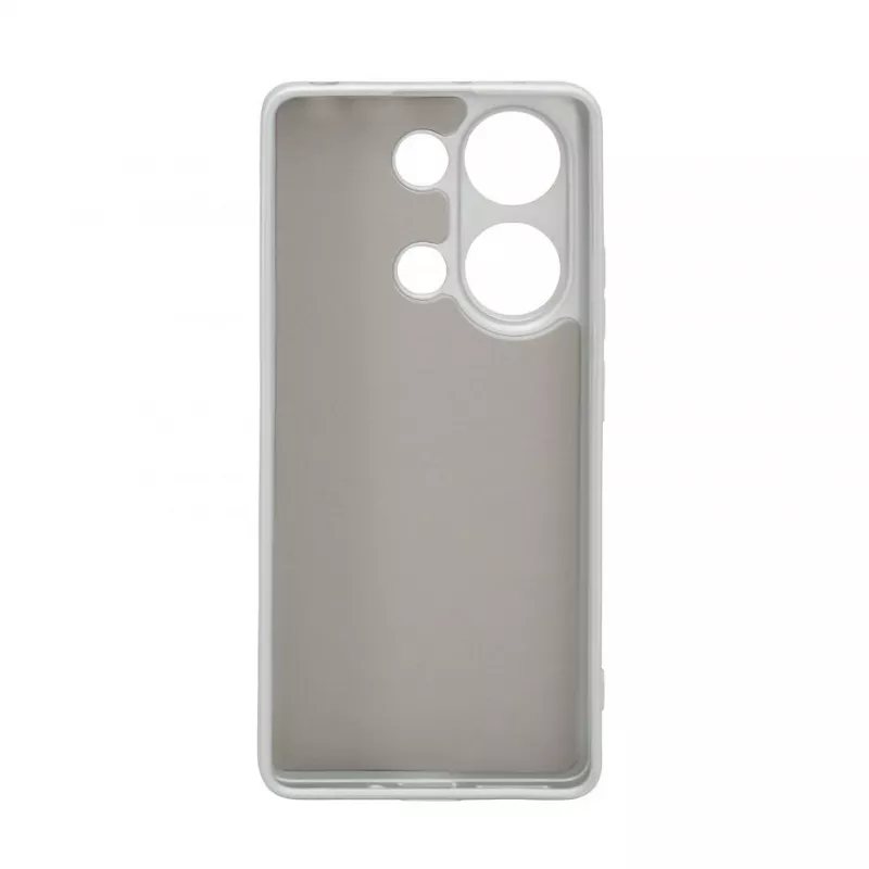 iLike Nano silikónové puzdro pre Xiaomi Redmi Note 13 Pro 4G / Poco M6 Pro - strieborné