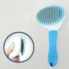 iLike Smart Pet Comb pre psov a mačky – mäkká silikónová odstraňovacia kefa na srsť 15–25 mm