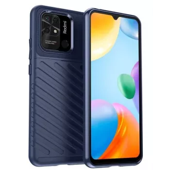 iLike Redmi 10C / Poco C40 puzdro flexibilné Armored Cover modré