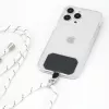 iLike Univerzálny odnímateľný držiak telefónu na remienky, Čierny