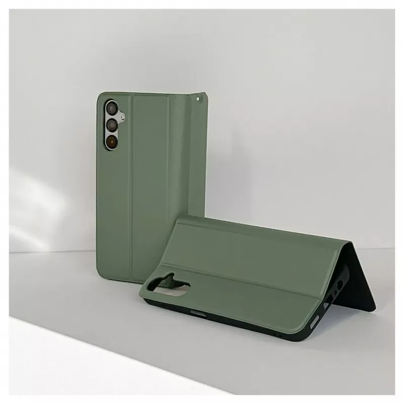 iLike Samsung Galaxy A14 5G Book puzdro Slim tmavozelené