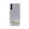 iLike Samsung Galaxy A14 5G silikónové puzdro Water Glitter Rainbow