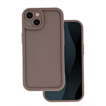 iLike Samsung Galaxy A15 4G / A15 5G Rim TPU puzdro hnedé
