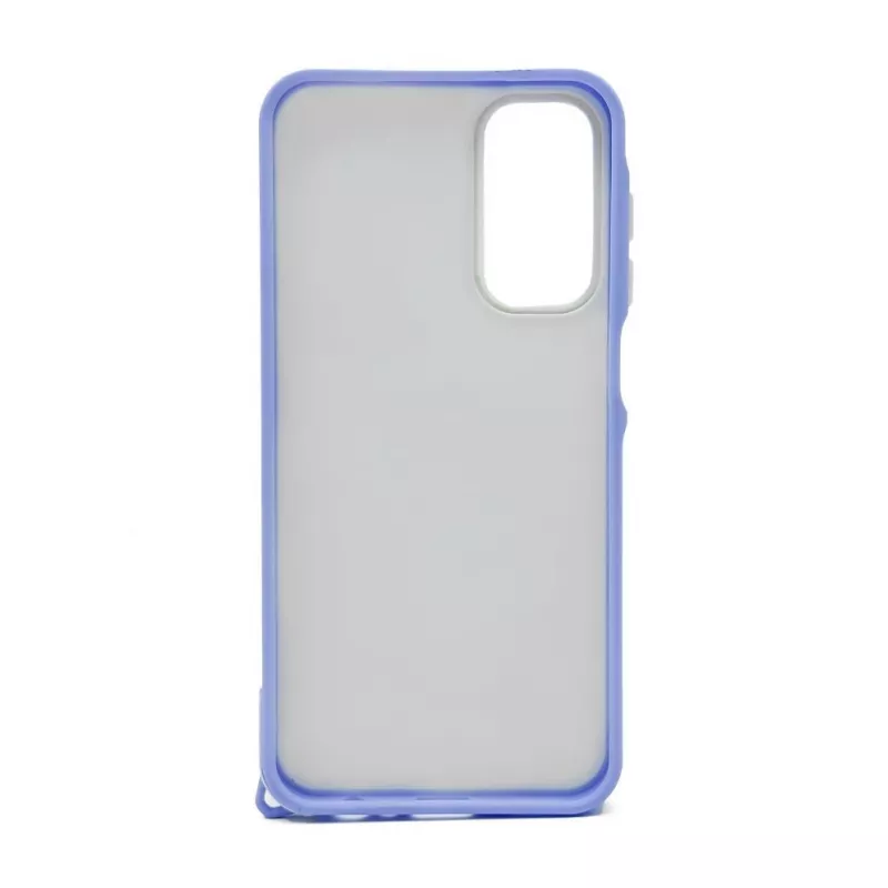 iLike Samsung Galaxy A15 Epoxy Cartoon kryt puzdro fialová biela