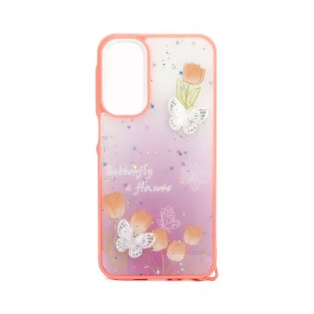 iLike Samsung Galaxy A15 Epoxy Cartoon kryt svetloružový