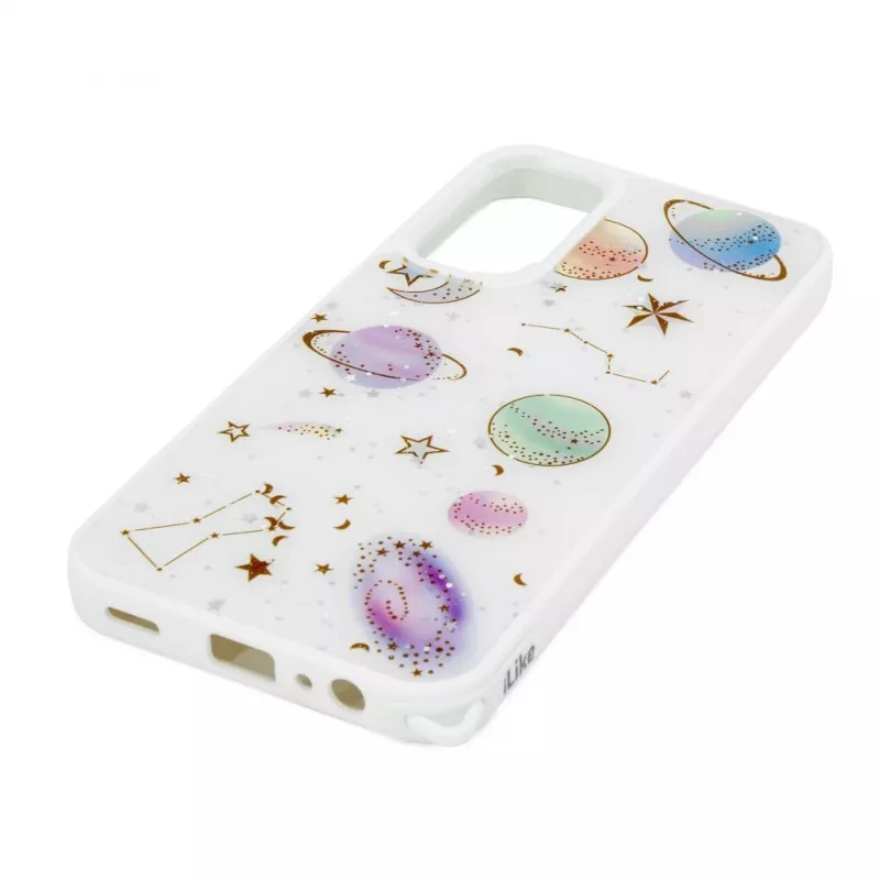 iLike Samsung Galaxy A15 Epoxy Cartoon kryt White