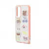 iLike Samsung Galaxy A15 Epoxy Cartoon kryt biela ružová
