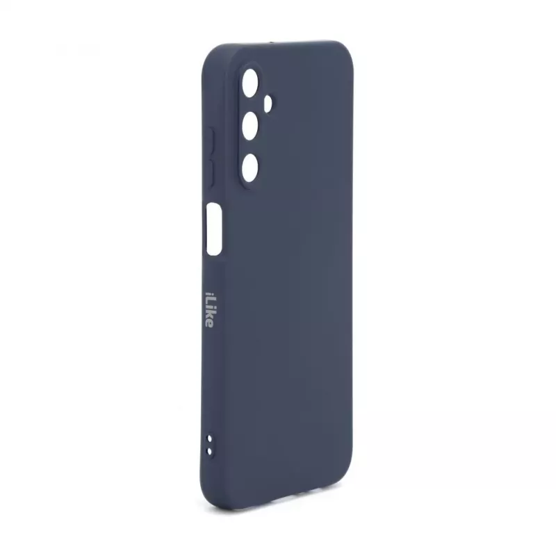 iLike Samsung Galaxy A15 nano silikónové puzdro Midnight Blue