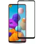 iLike Samsung Galaxy A21s 2.5D Black Frame Full Glue Temperované sklo Ochranné sklo displeja