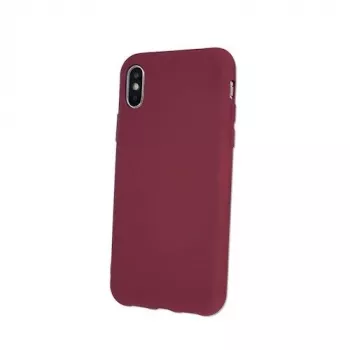 iLike Samsung Galaxy A21s tekuté silikónové puzdro burgundy