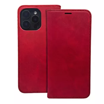 iLike Samsung Galaxy A25 5G Smart Suede puzdro červené