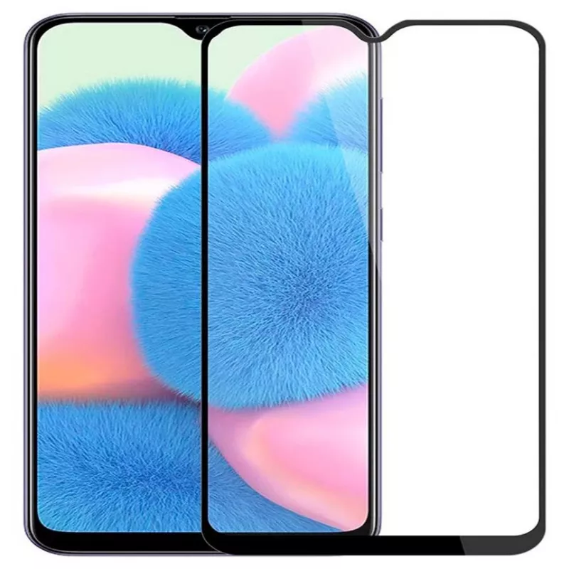 iLike Samsung Galaxy A30s 2.5D čierny rám Full Glue tvrdené sklo ochranná fólia displeja