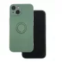 iLike Samsung Galaxy A35 5G kryt s držiakom na prst mätový