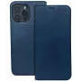 iLike Samsung Galaxy A35 5G Smart Suede puzdro námornícka modrá
