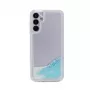 iLike Samsung Galaxy A54 5G silikónové puzdro Water Glitter modrá
