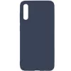 iLike Samsung Galaxy A70 matné TPU puzdro tmavomodrá