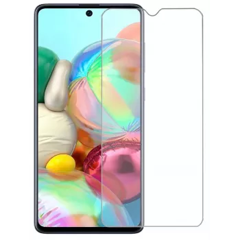iLike Samsung Galaxy A71 0,33mm ploché číre sklo ochranná fólia displeja