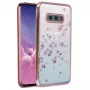 iLike Samsung Galaxy S10E G970 Flower Rose Gold zadné puzdro