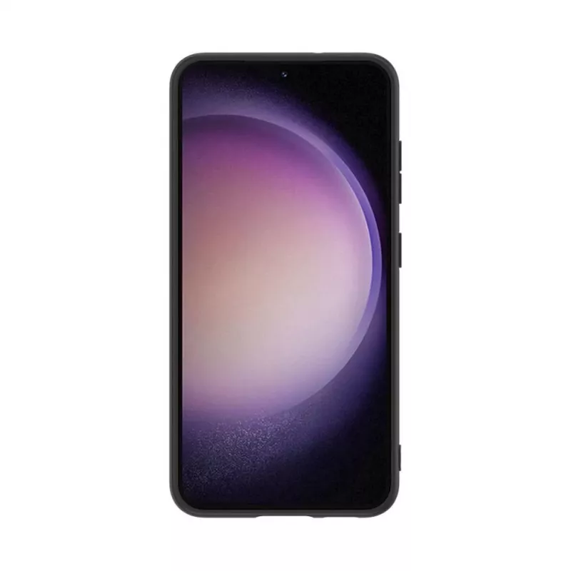 iLike Samsung Galaxy S23 kryt na zadnú stranu plast koža sivý