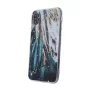 iLike Samsung Gold Glam puzdro pre Samsung Galaxy A14 4G / A14 5G Feathers