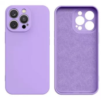 iLike silikónové puzdro pre Samsung Galaxy A14 5G / Galaxy A14 - fialová