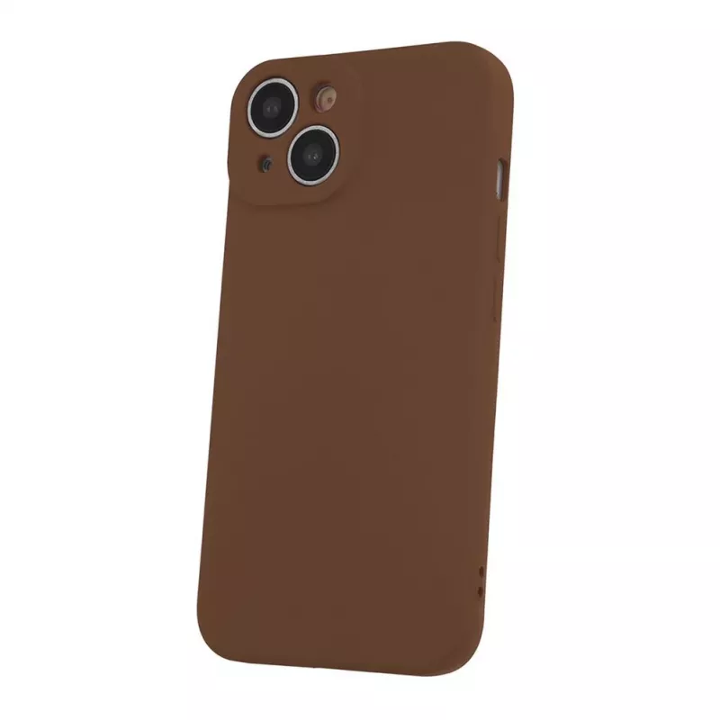 iLike Silikónové puzdro pre Samsung Galaxy A37 5G, hnedé