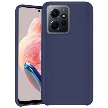 iLike silikónové puzdro pre Xiaomi Redmi Note 12 4G, tmavomodrá