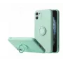iLike Silicone Ring zadné puzdro pre Xiaomi Redmi 9C / Redmi 10A - mint