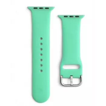 iLike Silicone Strap APS Silicone Watch Band pre Apple Watch 8/7/6/5/4/3/2/SE (41/40/38mm) remienok mint