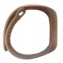 iLike silikónový remienok pre Xiaomi Mi Band 5 / 6 / 7 (18x250mm) ružový
