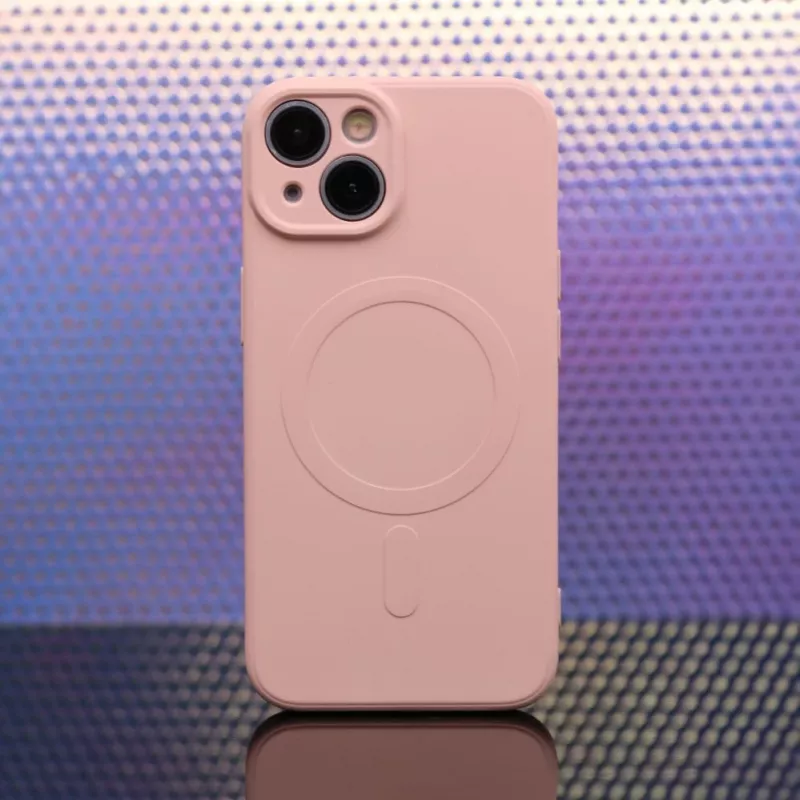 iLike Simple Color Mag puzdro pre Samsung Galaxy A57 5G ružové