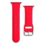 iLike Strap APS silikónový remienok pre Apple Watch 8/7/6/5/4/3/2/SE (41/40/38 mm) červený