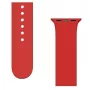 iLike Strap APS silikónový remienok pre Apple Watch 8/7/6/5/4/3/2/SE (41/40/38mm) červený