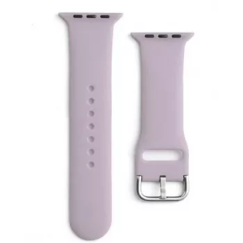iLike Strap APS silikónový náramok pre Apple Watch 8/7/6/5/4/3/2/SE (41/40/38mm) fialový