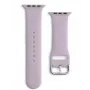 iLike Strap APS silikónový náramok pre Apple Watch 8/7/6/5/4/3/2/SE (41/40/38mm) fialový