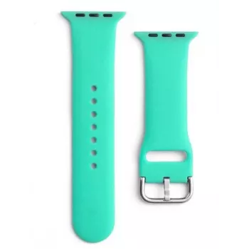 iLike Strap APS silikónový remienok hodiniek pre Apple Watch Ultra / Series 8/7/6/5/4/3/2 / SE (49/45/44/42mm) - mint