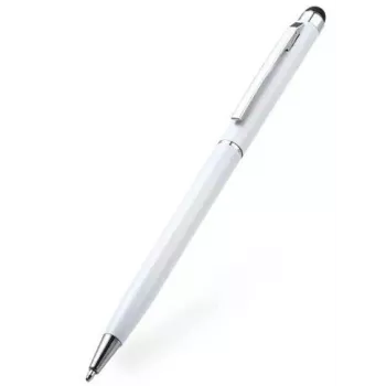 iLike Universal PN1 univerzálne 2-in-1 kapacitné dotykové pero so stylusom (smartfón a tablet) strieborné