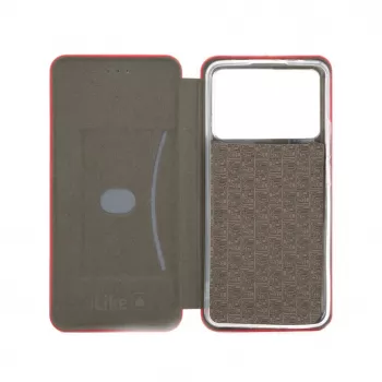 iLike Xiaomi Poco X6 Pro Book Case Slim červené