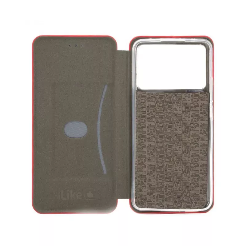 iLike Xiaomi Poco X6 Pro Book Case Slim červené
