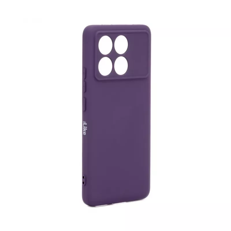 iLike Xiaomi Poco X6 Pro Nano silikónové puzdro fialová