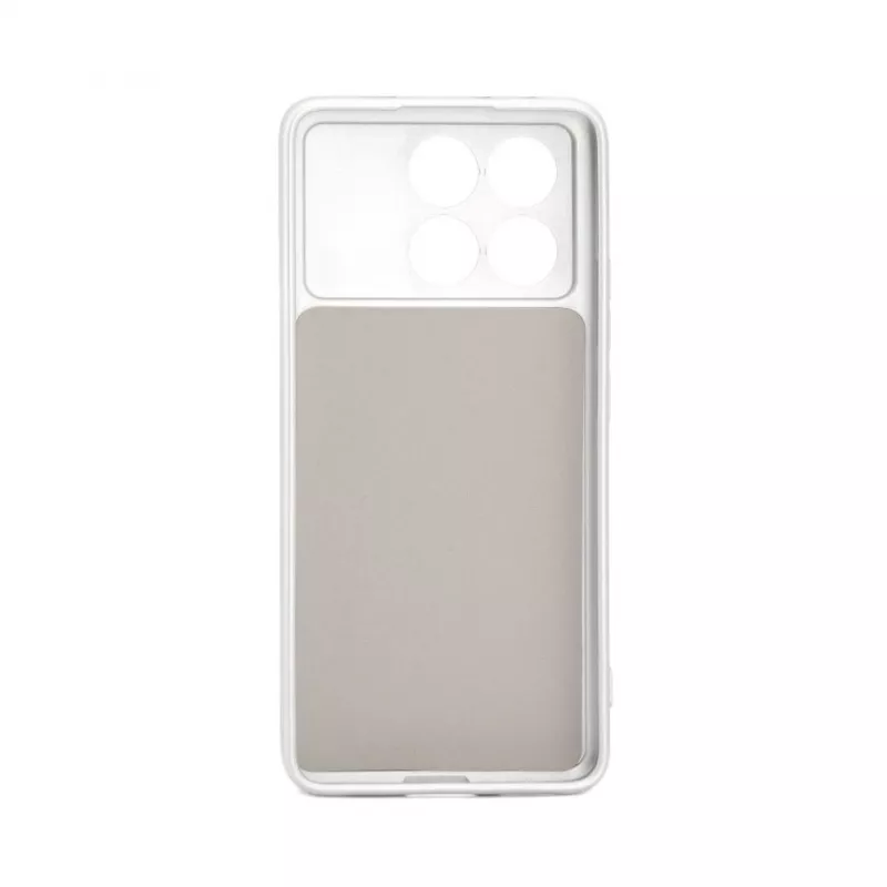 iLike Xiaomi Poco X6 Pro nano silikónové puzdro strieborné